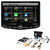 Stinger Heigh10 10" In-dash Infotainment System with SR-TAC16H Flush-Mount Dash Kit compatible with 16-21 Toyota Tacoma