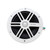 BLUAVE X65W RGB LED 6.5" Marine Coaxial Speakers, White Grills, Pair
