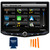 Stinger HEIGH10 Multimedia Receiver with SRK-JW18EH Installation Kit and MB Quart Stage 6 Speaker/Amp Upgrade Compatible With Wrangler JL 18+/Gladiator JT 20+