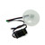 Wet Sounds REVO 8 FA S4-B 8" Black 4-Ohm Subwoofer with REVO 8XS-B-SSGRILL 8" Subwoofer Grill with RGB LED kit