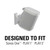 Sanus SAN-WSWM22-W1 White, Pair, Wireless Speaker Swivel and Tilt Wall Mount designed for Sonos ONE. Play:1, and Play:3