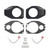 Kenwood KFC-835C with 1 Pair KFC-1696PS and 1 Pair KFC-P710PS Speaker Upgrade Kit Compatible With Wrangler And Gladiator 2018+