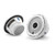 JL Audio 7.7-Inch M6 Marine Coaxial Speaker System, Gloss White, Classic Grille - SKU: M6-770X-C-GwGw - Used Very Good