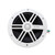 Bluave One Pair of X65W 6.5" Marine Coaxial RGB Lighted Speakers, White Grills with 1 Bluave XMSE-2-LOADED BLUAVE XMSE2-Loaded XMSE 2 X-Line Loaded Subwoofer 10" Enclosure Black Grill