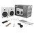 Kanto YU6MW YU6 Matte White 200 Watt Peak Powered Speakers with Bluetooth, Built-In Phono Preamp and Kevlar® Drivers, Pair - Used Very Good