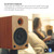 Kanto YU6MW YU6 Matte White 200 Watt Peak Powered Speakers with Bluetooth, Built-In Phono Preamp and Kevlar® Drivers, Pair - Used Very Good