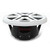 Rockford Fosgate M2-10H 10" Color Optix Marine 2-Way Horn Loaded Speakers, 300 Watts RMS White & Stainless Grilles, Pair