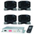 Echomaster EMUBCAMKIT Terrainview Underbody Universal 4-camera Kit With DVR