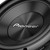 Pioneer TS-A100D4 - 10” - 1300 w Max Power, Dual 4-Ohm Voice Coil, IMPP Cone, Rubber Surround - Subwoofer - Used Good