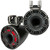 Kicker KMTC114 11" Horn-Loaded Wake Tower Speaker System in Black, Pair, 4-Ohm - Used Very Good