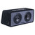 Memphis PRXE10D2 Dual 10” Power Reference Series Loaded Enclosure with SRX500.1V Street Reference Series Mono Subwoofer Amplifier and Amp Wiring Kit