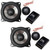 Illusion Audio E4 4" Electra Series 2-way Component Speaker Kit - Pair
