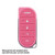 Viper 87856VP Remote Control Replacement Case for LED 2-Way Remotes (Pink, Case Only)