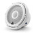 JL Audio M6-770X-C-3Gw 7.7 Inch M6 Marine Coaxial Speaker System, Gloss White, White Tweeter, Classic Grille