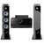 FOCAL CHORA 826-D Black Dolby Atmos® enabled floor-standing speakers and YAMAHA RX-A4ABL AVENTAGE 7.2-Channel AV Receiver with 8K HDMI and MusicCast