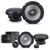 Alpine 6.5" R2 High-Resolution Speaker Bundle - A Pair of Pro-Series R2-S652  2-Way Component Speakers & a Pair of R2-S65 6.5" Coaxial Speakers