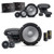 Alpine 6.5" R2 High-Resolution Speaker Bundle - A Pair of R2-S6533-Way Component Speakers & a Pair of R2-S65C High-Resolution 6.5" Component Speakers