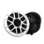 Wet Sounds ZERO Series - ZERO-6-XZ-W White 6.5" Neodymium Powersport & Marine Speakers w/ Horn-Loaded Titanium Tweeters, Pair, Compatible with 2014 + Harley Touring - Used Very Good