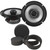 Alpine S2-S65 6.5" Type S Coax Speakers with Stinger RKFR6 Roadkill Fast Rings 6" & 6.5"