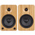 Kanto YU6BAMBOO YU6 Bamboo 200 Watt Peak Powered Speakers with Bluetooth, Built-In Phono Preamp and Kevlar® Drivers, Pair - Used, Open Box