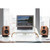 Kanto YU2WALNUT YU2 Walnut Powered Desktop Speakers with Built-In Soundcard, Pair - Used Very Good