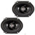 JVC CSJ6820 250W 6x8" 2-Way J Series Coaxial Car Speakers (Pair) - Open Box