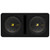 Kicker 50DCWC122 Dual CompC 12-inch Subwoofers in Vented Enclosure, 2-Ohm