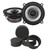 Alpine S2-S50 5.25" Type S Coax Speakers with Stinger RKFR5 Roadkill Fast Rings 5.25"