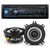 Alpine UTE-73BT Mech-less Digital Bluetooth Media Receiver with 1 Pair Alpine S2-S40 Type S 4" Coax Speakers