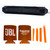 JBL JBLBB4005D - 5-Door Passive Sound Bar Compatible with Bronco with MB Quart NA2-400.2 compact Two Channel, 400 watt Powersports amplifier and Bronco Install Accessories