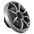 Fusion MS-RA60 Marine Stereo With 2 Pairs of Wet Sounds OE-65ic-S-RGB 6.5" Silver Grill Marine Speakers with RGB Lighting
