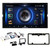 Alpine ILX-W670 7-Inch Receiver + PAC RPK5-GM4102 2010-15 Chevy Camaro Kit + Back up Camera and License Plate Frame
