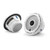 JL Audio 7.7-Inch M6 Marine Coaxial Speaker System, Gloss White, Classic Grille - SKU: M6-770X-C-GwGw - Open Box