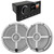 Fusion MS-RA670 Marine Receiver with 1 Pair Wet Sounds RECON6-XWW 6.5" Marine Speakers