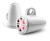 JL Audio M3-770ETXv3-Gw-S-Gw-i - M3 7.7" Marine Tower Speakers (pair) - LED Gloss White Sport Grilles - Open Box