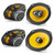 JL Audio for Dodge Ram Crew Cab 2012+ Bundle - C1 3-Way 6x9 Coaxial Speakers, C1 6x9 2-Way Coaxial Speakers