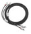 JL Audio XE-BLKAIC2-6 2-Channel Twisted-Pair RCA Audio Interconnect w/ Machined Connectors - 6 ft. / 1.83 m - Open Box