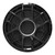 Wet Sounds Refurbished ZERO Series - ZERO-12-S4-XZ-B Black 12" ZERO Series Marine Subwoofer with Shallow Mounting Depth and Hidden Mounting Hardware