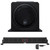 Wet Sounds Package PKG-ST-XT8-AS10 - Black Stealth XT-8, 8 Speaker High Powered Sound Bar w/Remote and AS-10 10" 500 Watt Powered Stealth Subwoofer