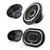 JL Audio SuperDuty Crew Cab Interior Speaker bundle, 2017-Up SuperDuty Crew Cab, Front and Rear C2 Coaxial Speaker Upgrade