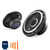 JL Audio F-150 SuperCrew Interior Speaker bundle, 2009-Up Ford F-150 SuperCrew, Front and Rear C2 Coaxial Speaker Upgrade