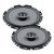 Hertz 1 Pair of UNO X-170 6.75" Two-Way Coaxial Speakers with 1 Pair of UNO X-690 6x9" Four-Way Coaxial Speakers and 1 Audison SR 4.300 D-Class 4-Channel Amplifier