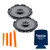 Hertz 1 Pair of UNO X-170 6.75" Two-Way Coaxial Speakers and 1 Pair of UNO X-690 6x9" Four-Way Coaxial Speakers