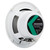 Fusion MS-RA60 Marine Stereo With Wireless Connectivity with 2 Pairs 49KM604W KM 6.5" 4Ω Marine Coaxial Speakers - Pair