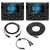 Clarion Two CMR-30 Marine Wired Remote with Full-Color LCD Display w/ CMC-RC-25 25 ft (7.62 m) & CMC-RC-6 6 ft (1.83 m) Remote Extension Cables