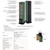 Focal Aria EVO X N°3 Bass-Reflex 3-Way Floorstanding Loudspeaker, Moss Green High Gloss - FARIAEVOXN3MGR