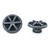 JVC CS-MS620 6-1/2 inch 2-Way Marine Speakers Black (Pair)