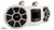 Wet Sounds REV 410 Swivel Clamp Tower Speaker, fits 1-7/8" to 3" pipes - WHITE