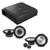 Alpine S2-A36F S-Series Class-D 4-Channel Amp w/ S2-S65C Comp. & S2-S65 6.5" Coaxial Bundle