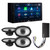 Alpine iLX-W670 Digital Multimedia Receiver & 2 Pairs Alpine S2-S69 Type S 6x9 Coax Speakers w/ Power Pack